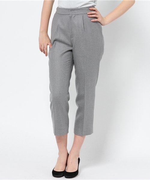 La TOTALITE（ラトータリテ）の「ワイドストレートパンツ。（その他パンツ・レディース・ブラック/グレー/ベージュ・36/38）」の13枚目の写真