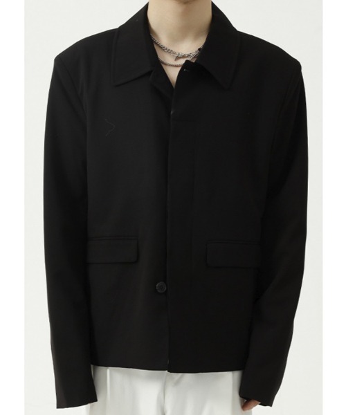 WESTBOY(ウエストボーイ)の「【WB ORIGINALS】Bal Collar Jacket WO21W2OT05(テーラードジャケット・メンズ・ブラック/ベージュ・L/XL/M)」の13枚目の写真