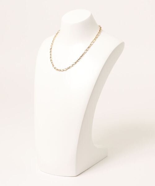 rapiecage(ラピエサージュ)の「変わりチェーンチョーカーNL(チョーカー・レディース・シルバー/ゴールド・FREE)」の4枚目の写真