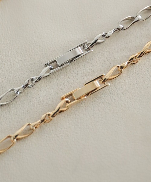 rapiecage(ラピエサージュ)の「変わりチェーンチョーカーNL(チョーカー・レディース・シルバー/ゴールド・FREE)」の7枚目の写真