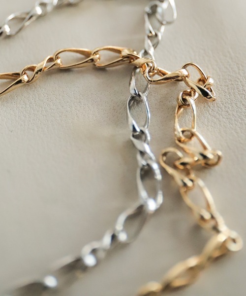 rapiecage(ラピエサージュ)の「変わりチェーンチョーカーNL(チョーカー・レディース・シルバー/ゴールド・FREE)」の8枚目の写真