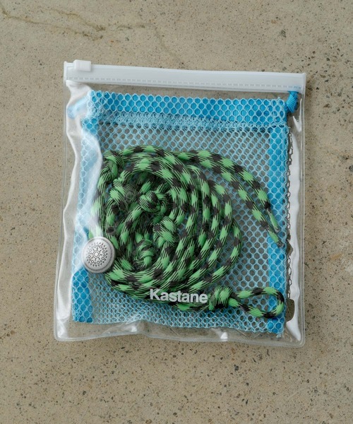 Kastane（カスタネ）の「マルチWAYコンチョコードベルト（ベルト・レディース・オフホワイト/カーキ/グリーン/ピンク/ブラック/レッド・FREE）」の4枚目の写真