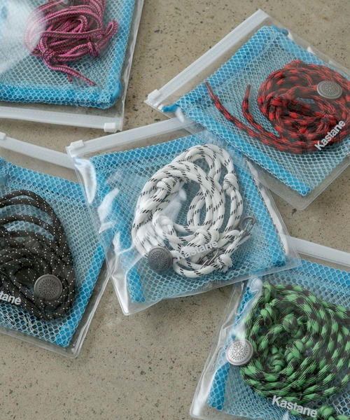 Kastane（カスタネ）の「マルチWAYコンチョコードベルト（ベルト・レディース・オフホワイト/カーキ/グリーン/ピンク/ブラック/レッド・FREE）」の8枚目の写真