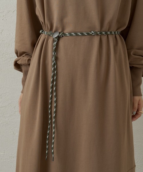 Kastane（カスタネ）の「マルチWAYコンチョコードベルト（ベルト・レディース・オフホワイト/カーキ/グリーン/ピンク/ブラック/レッド・FREE）」の15枚目の写真