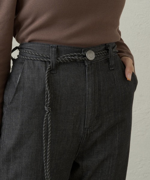 Kastane（カスタネ）の「マルチWAYコンチョコードベルト（ベルト・レディース・オフホワイト/カーキ/グリーン/ピンク/ブラック/レッド・FREE）」の13枚目の写真