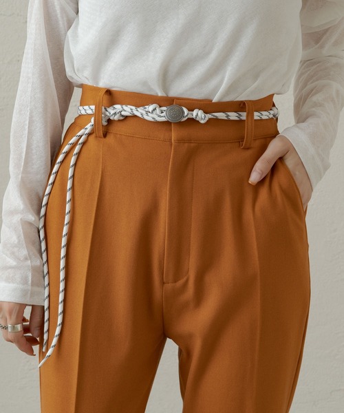 Kastane（カスタネ）の「マルチWAYコンチョコードベルト（ベルト・レディース・オフホワイト/カーキ/グリーン/ピンク/ブラック/レッド・FREE）」の11枚目の写真