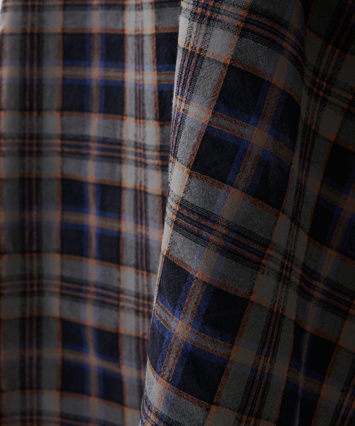 BEARDSLEY（ビアズリー）の「チェックハオリワンピース（ワンピース・レディース・ネイビー/レッド/キャメル・FREE）」の17枚目の写真