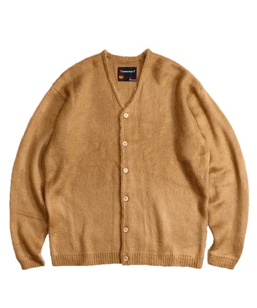 TOWNCRAFT（タウンクラフト）の「TOWNCRAFT/タウンクラフト SHAGGY SOLID CARDIGAN（カーディガン/ボレロ・メンズ・ブラック/ダークブラウン/ネイビー/レッド/カーキ/グリーン/クリーム/マルチ/モカ・SMALL/MEDIUM/LARGE/X-SMALL）」の6枚目の写真