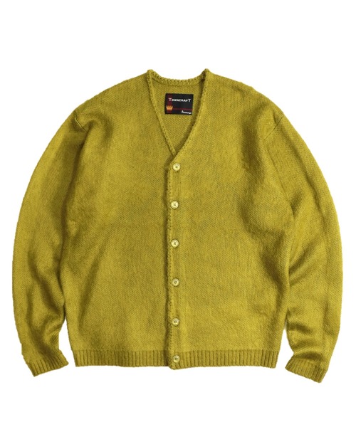 TOWNCRAFT（タウンクラフト）の「TOWNCRAFT/タウンクラフト SHAGGY SOLID CARDIGAN（カーディガン/ボレロ・メンズ・ブラック/ダークブラウン/ネイビー/レッド/カーキ/グリーン/クリーム/マルチ/モカ・SMALL/MEDIUM/LARGE/X-SMALL）」の7枚目の写真