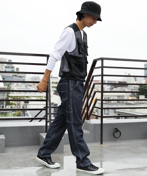 ８(eight)（エイト）の「WORLD LIVLET メッシュベスト（ベスト・メンズ・チャコールグレー/ベージュ/カーキ・MEDIUM/X-LARGE/LARGE）」の11枚目の写真