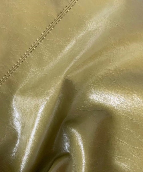 Leja(レジャ)の「レザーAラインロングスカート(スカート・レディース・ブラック/グリーン/モカ・SMALL/MEDIUM)」の13枚目の写真