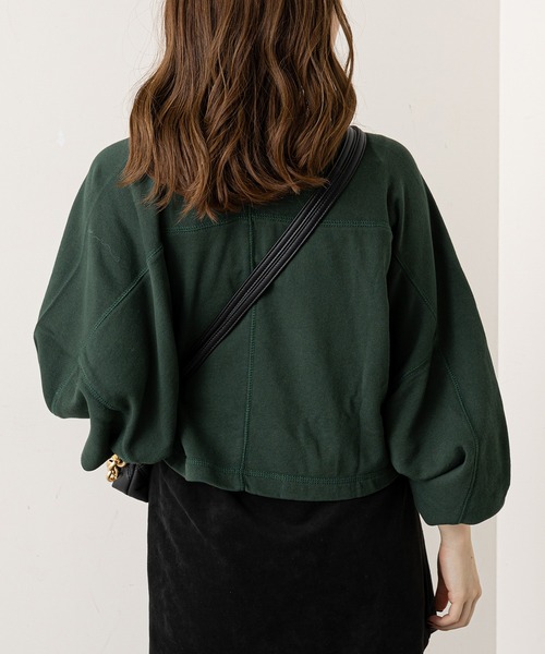 chico出品. ショート丈デカロゴカレッジスウェット（スウェット）｜Chico