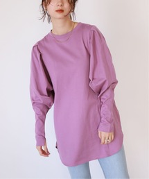 SLOBE citron. | SLOBE citron.ボリュームスリーブプルオーバー【手洗い可能】◆(Tシャツ/カットソー)