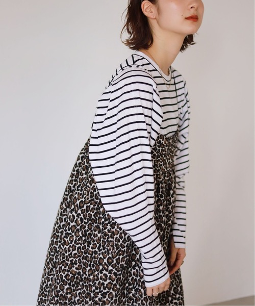 SLOBE citron.(スローブシトロン)の「SLOBE citron.ボリュームスリーブプルオーバー【手洗い可能】◆(Tシャツ/カットソー・レディース・ブラック系その他/アイボリー/ダークパープル・FREE)」の19枚目の写真