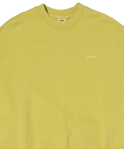 Levi's（リーバイス）の「WEAR IN WEAR OUT RED TAB スウェットシャツ WARM OLIVE（スウェット・レディース・グリーン・M/S/XS）」の9枚目の写真