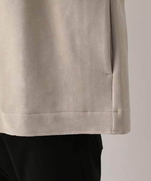 GLOBAL WORK（グローバルワーク）の「スウェードライクパーカースウェット/215857（パーカー・メンズ・ネイビー/ライトベージュ/ライトグリーン/ライトグレー/グリーン系その他3・SMALL/MEDIUM/X-LARGE/LARGE）」の14枚目の写真