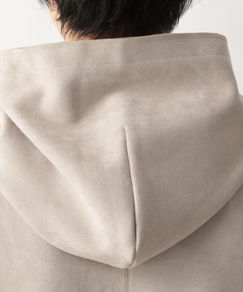 GLOBAL WORK（グローバルワーク）の「スウェードライクパーカースウェット/215857（パーカー・メンズ・ネイビー/ライトベージュ/ライトグリーン/ライトグレー/グリーン系その他3・SMALL/MEDIUM/X-LARGE/LARGE）」の17枚目の写真