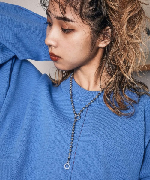 PBLIM（ページボーイリム）の「【PAGEBOYLIM】ボールチェーンネックレス（ネックレス・レディース・シルバー/ゴールド・FREE）」の9枚目の写真