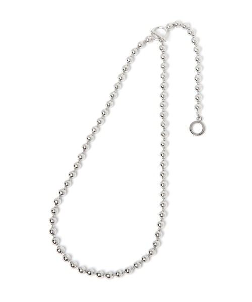 PBLIM（ページボーイリム）の「【PAGEBOYLIM】ボールチェーンネックレス（ネックレス・レディース・シルバー/ゴールド・FREE）」の4枚目の写真