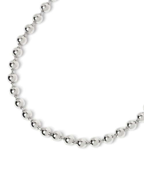 PBLIM（ページボーイリム）の「【PAGEBOYLIM】ボールチェーンネックレス（ネックレス・レディース・シルバー/ゴールド・FREE）」の3枚目の写真