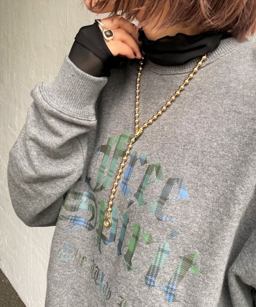 PBLIM（ページボーイリム）の「【PAGEBOYLIM】ボールチェーンネックレス（ネックレス・レディース・シルバー/ゴールド・FREE）」の12枚目の写真