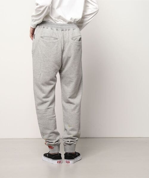 roarguns(ロアーガンズ)の「roarguns/ロアーガンズ/21MGP-04A/CLEANSE SWEAT PANTS PAINT(スウェットパンツ・メンズ・ブラック/グレー・4/3)」の5枚目の写真