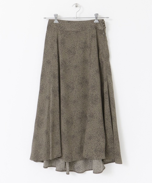 URBAN RESEARCH ROSSO WOMEN（アーバンリサーチ　ロッソ）の「レオパードプリントフレアスカート（スカート・レディース・チャコールグレー/オフホワイト・38/36）」の21枚目の写真