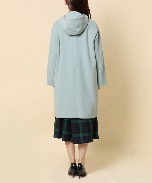 Rose Tiara(ローズティアラ)の「フード付きコート(その他アウター・レディース・ネイビー/ピンク/グリーン・46/38/42)」の20枚目の写真