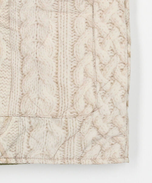 FREDY&GLOSTER（フレディアンドグロスター）の「【WEB限定】【DAN-TEN/ダンテン】コンフリーパッカブルハンテンL（ブルゾン・レディース・ベージュ/カーキ/ブラウン・FREE）」の9枚目の写真