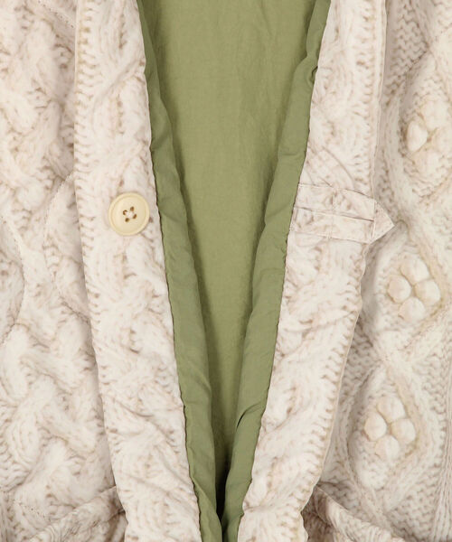 FREDY&GLOSTER（フレディアンドグロスター）の「【WEB限定】【DAN-TEN/ダンテン】コンフリーパッカブルハンテンL（ブルゾン・レディース・ベージュ/カーキ/ブラウン・FREE）」の10枚目の写真