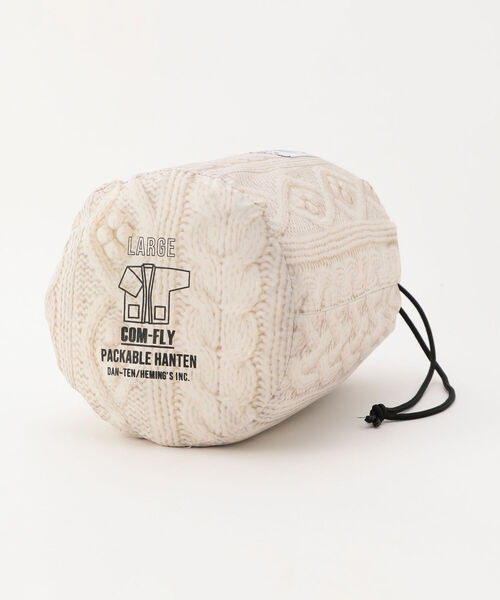 FREDY&GLOSTER（フレディアンドグロスター）の「【WEB限定】【DAN-TEN/ダンテン】コンフリーパッカブルハンテンL（ブルゾン・レディース・ベージュ/カーキ/ブラウン・FREE）」の15枚目の写真