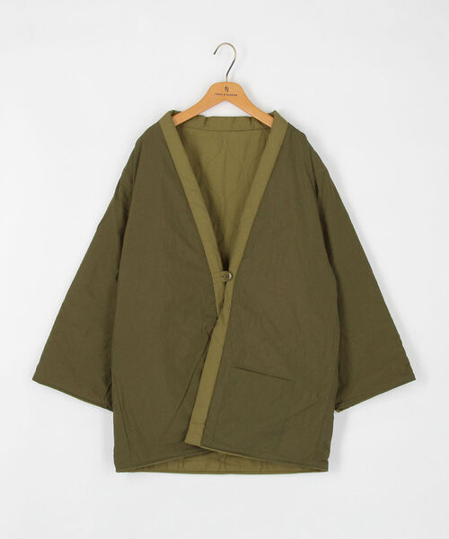 FREDY&GLOSTER（フレディアンドグロスター）の「【WEB限定】【DAN-TEN/ダンテン】コンフリーパッカブルハンテンL（ブルゾン・レディース・ベージュ/カーキ/ブラウン・FREE）」の18枚目の写真