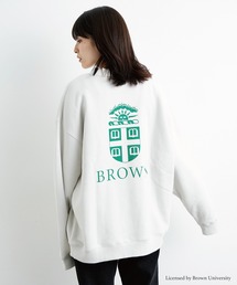 JUNRED | BROWN UNIVERSITY×JUNRed モックネックスウェット(スウェット)