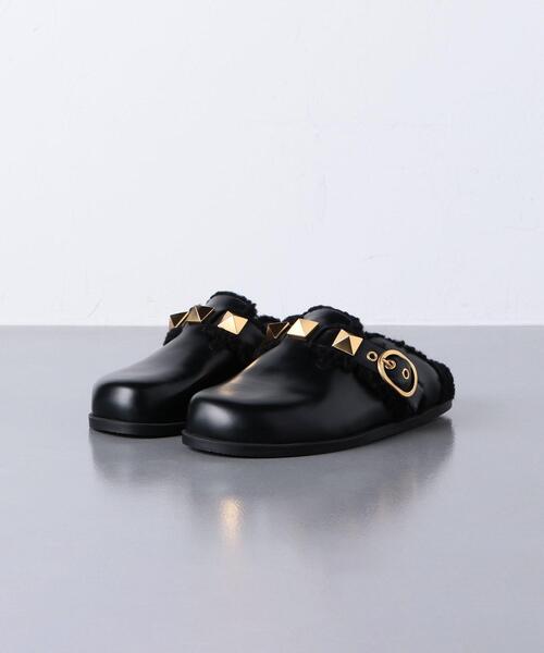 VALENTINO(ヴァレンティノ)の「<VALENTINO(ヴァレンティノ)>ROMAN スタッズ サボ ■■■(その他シューズ・レディース・ブラック・38/36)」の3枚目の写真