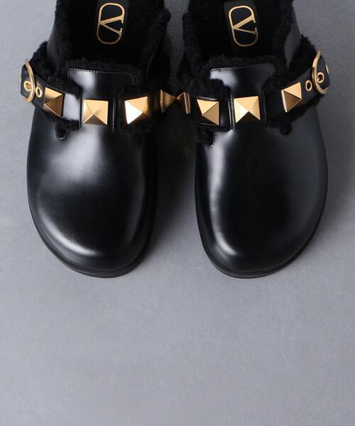 VALENTINO(ヴァレンティノ)の「<VALENTINO(ヴァレンティノ)>ROMAN スタッズ サボ ■■■(その他シューズ・レディース・ブラック・38/36)」の6枚目の写真