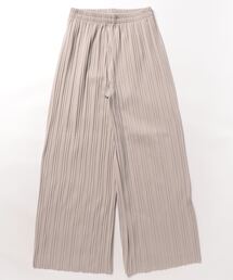 裏起毛プリーツパンツ