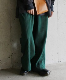 裏起毛プリーツパンツ