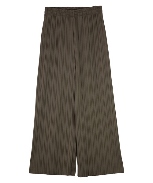 and it_（アンドイット）の「裏起毛プリーツパンツ（その他パンツ・レディース・グリーン/モカ/グレイッシュベージュ/ブラック/ブラック系/チェック/ブラウン系/ベージュ系/ブラウン系その他/チャコール/その他1・L/M）」の17枚目の写真