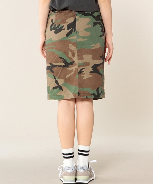 green label relaxing(グリーンレーベルリラクシング)の「GC C WRAP スカート ◆(スカート・レディース・カモフラージュ/ネイビー・38/36)」の3枚目の写真