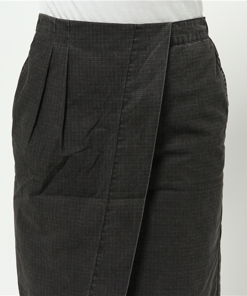 green label relaxing(グリーンレーベルリラクシング)の「GC C WRAP スカート ◆(スカート・レディース・カモフラージュ/ネイビー・38/36)」の7枚目の写真