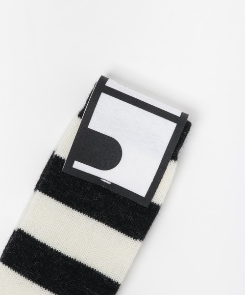 PHINGERIN(フィンガリン)の「PHINGERIN MOHAIR SOCKS BD(ソックス/靴下・メンズ・マスタード/ホワイト系その他・FREE)」の12枚目の写真