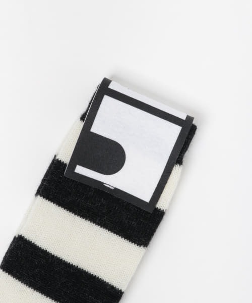 PHINGERIN(フィンガリン)の「PHINGERIN MOHAIR SOCKS BD(ソックス/靴下・メンズ・マスタード/ホワイト系その他・FREE)」の5枚目の写真