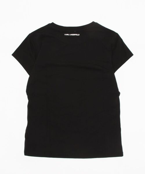 KARL LAGERFELD(カールラガーフェルド)の「【KARL Lagerfeld KIDS】アーチロゴTシャツ(Tシャツ/カットソー・レディース・ブラック・12Y)」の5枚目の写真