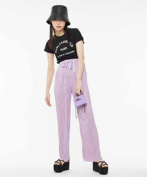 KARL LAGERFELD(カールラガーフェルド)の「【KARL Lagerfeld KIDS】アーチロゴTシャツ(Tシャツ/カットソー・レディース・ブラック・12Y)」の7枚目の写真