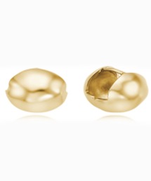 ONE-TOUCH BALL EARRINGS - SMALL