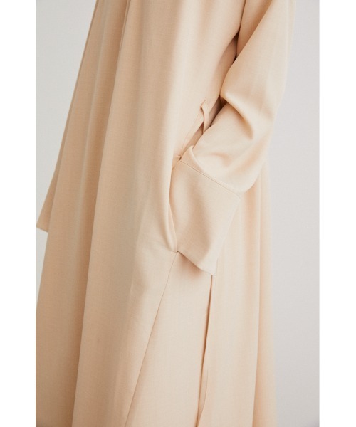 STYLEMIXER(スタイルミキサー)の「フロントリンクギャザーワンピース(ワンピース・レディース・アイボリー/オレンジ/ネイビー・MEDIUM/SMALL)」の7枚目の写真