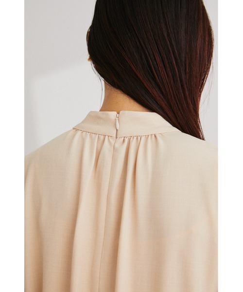 STYLEMIXER(スタイルミキサー)の「フロントリンクギャザーワンピース(ワンピース・レディース・アイボリー/オレンジ/ネイビー・MEDIUM/SMALL)」の10枚目の写真