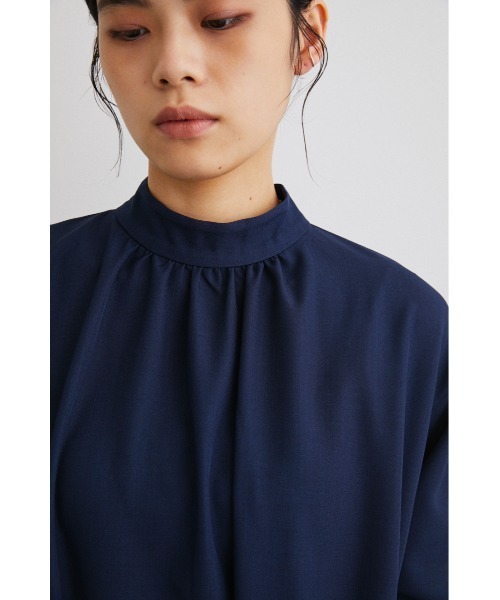 STYLEMIXER(スタイルミキサー)の「フロントリンクギャザーワンピース(ワンピース・レディース・アイボリー/オレンジ/ネイビー・MEDIUM/SMALL)」の16枚目の写真