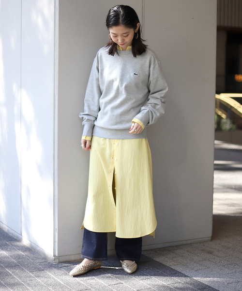 SLOBE IENA(スローブイエナ)の「【LACOSTE / ラコステ】 スウェット◆(スウェット・レディース・グレー・FREE)」の11枚目の写真