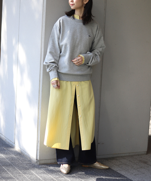 SLOBE IENA(スローブイエナ)の「【LACOSTE / ラコステ】 スウェット◆(スウェット・レディース・グレー・FREE)」の12枚目の写真